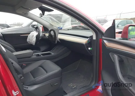 2023 Tesla Model Y Awd/Long Range Dual Motor All-Wheel Drive from USA, damaged, VIN 7SAYGDEE6PA027497